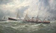 George Parker Greenwood White Star Liner Adriatic oil